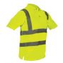 high visibility safety polo shirt